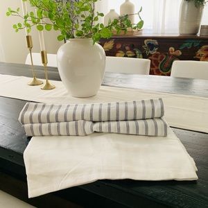 Project 62 blue and white shower Curtain new